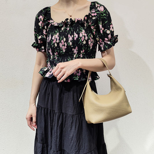Simple Leather Handbag