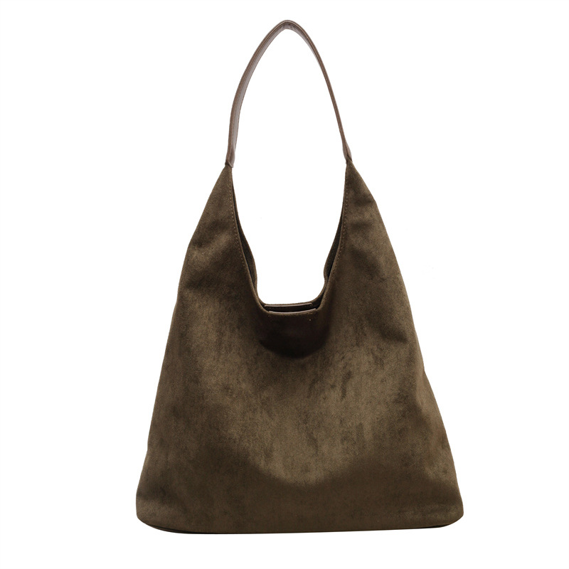Suede Tote Bag