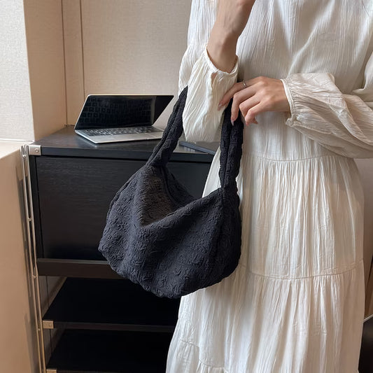 Pleated Tote Bag