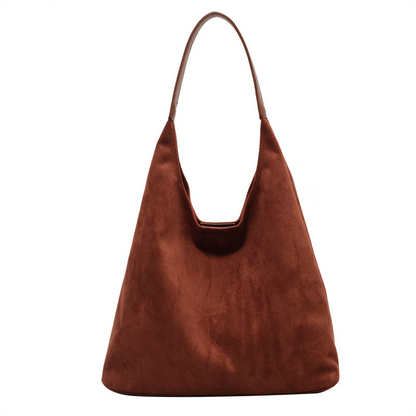 Suede Tote Bag