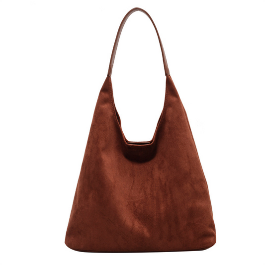 Suede Tote Bag