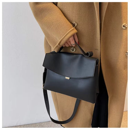 Leather Messenger Handbag (Women’s)