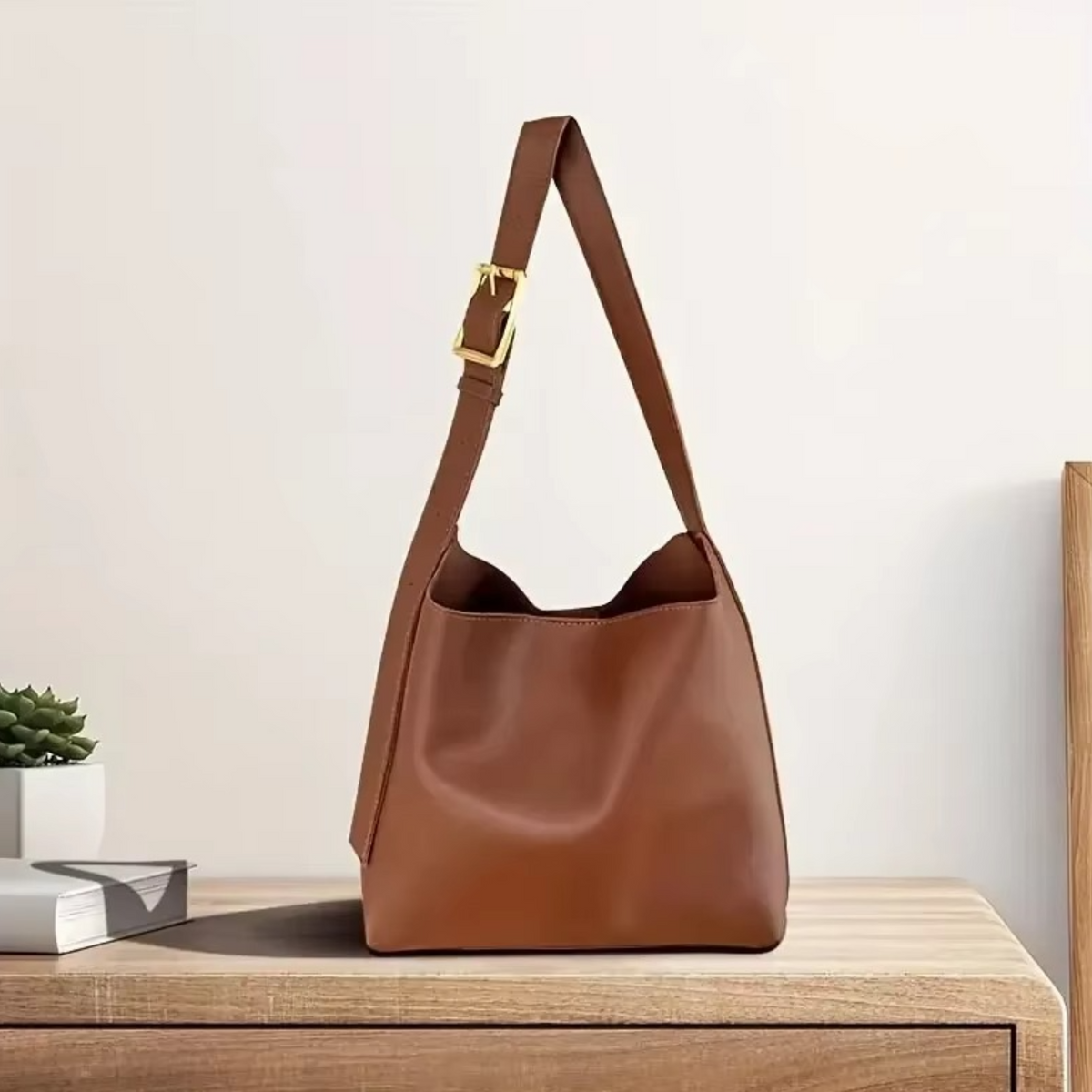Belt Buckle Tote Bag