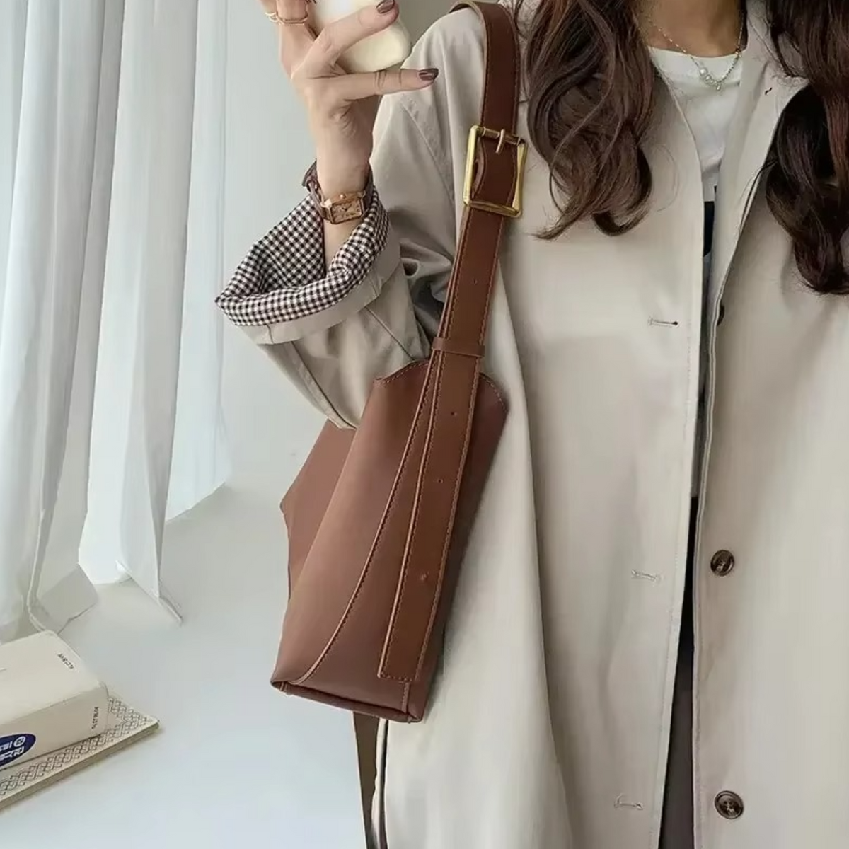 Belt Buckle Tote Bag