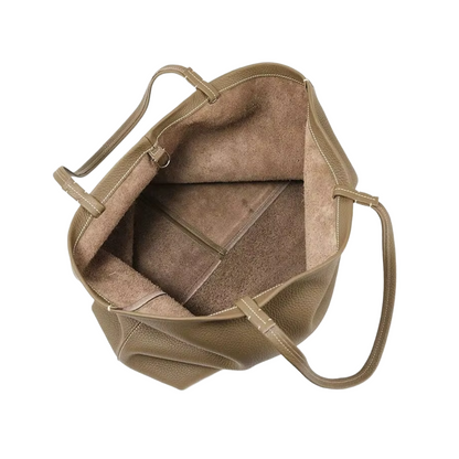 Relaxed Leather Tote Bag