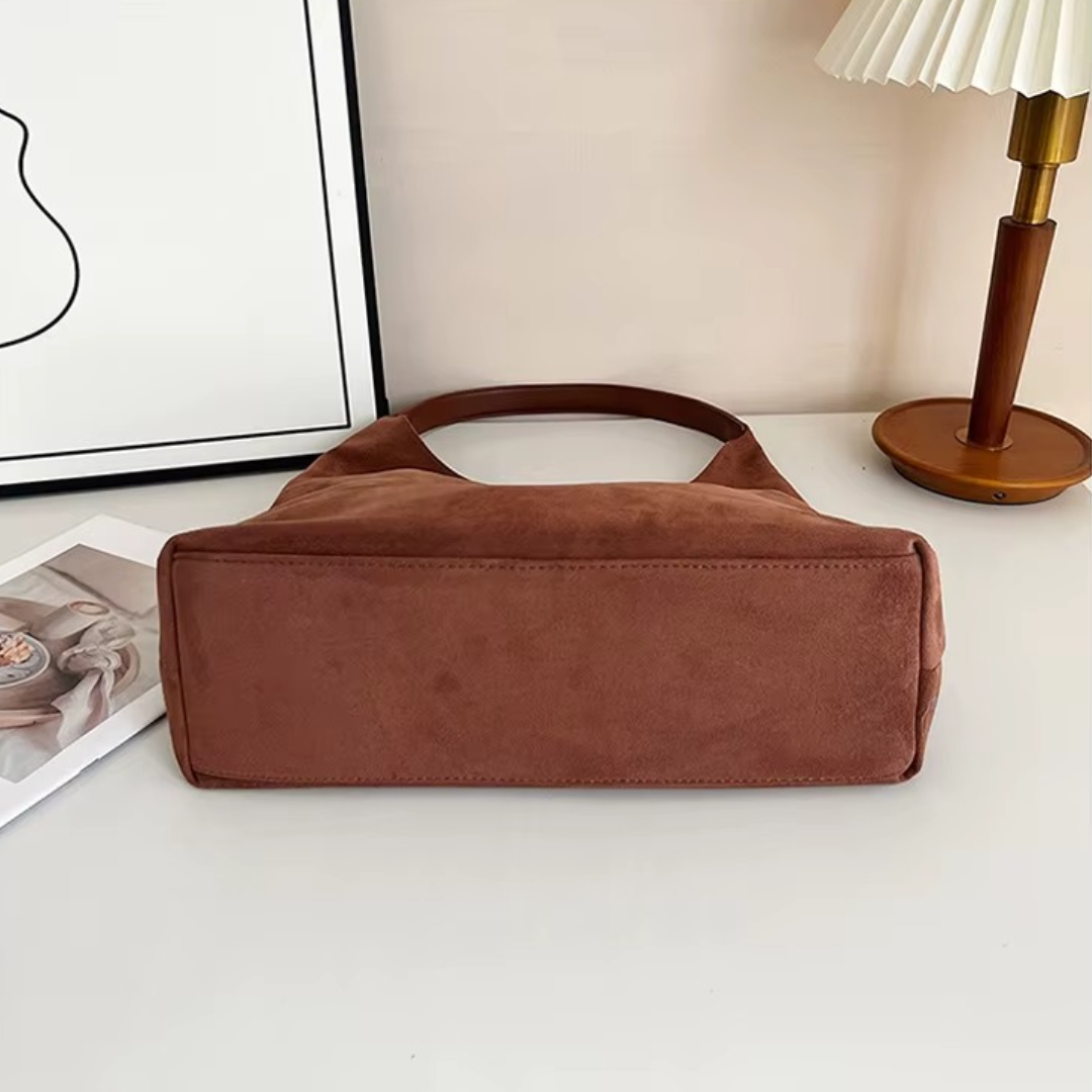 Suede Tote Bag