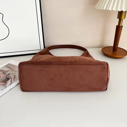 Suede Tote Bag