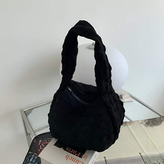 Pleated Tote Bag