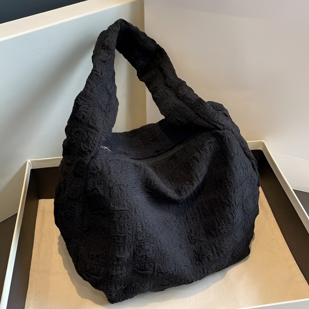 Pleated Tote Bag