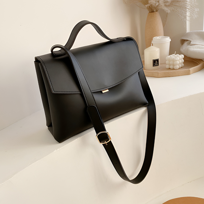 Leather Messenger Handbag (Women’s)